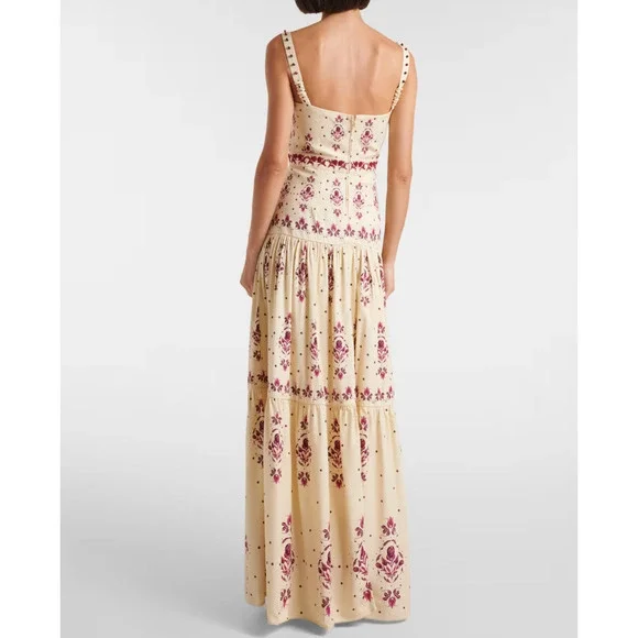 Agua by Agua Bendita Lima Relato Maxi Dress Medium - Picture 2 of 10